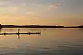 Lake Mendota at sunset