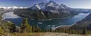 Panorama of the lake