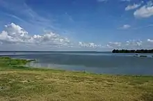 As viewed from West Tawakoni City Park in West Tawakoni, Texas