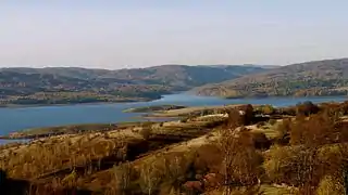 Vlasina Lake near Crna Trava