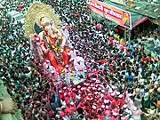 Lalbaugcha Raja Visarjan (immersion) Miravanuk (procession)