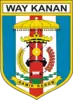 Coat of arms of Way Kanan Regency