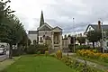 War memorial and Sainte-Anne church