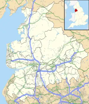 Westby-with-Plumptons is located in Lancashire