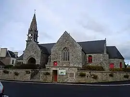 The church of Saint-Barnabé, in Langoëlan