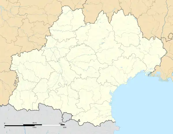 Corbès is located in Occitanie