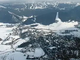 A general view of Lans-en-Vercors