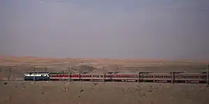 DF11 in Lanzhou–Xinjiang railway