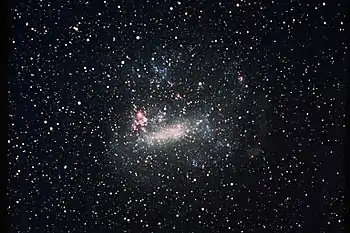 The Large Magellanic Cloud (LMC).