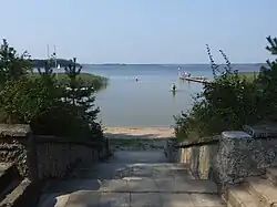 Beach in Malinówka Wielka