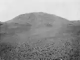 The layer pyramid as seen from the east, just prior to Reisner and Fisher excavations in 1910-1911.