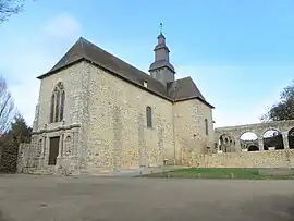 The church in Le Tronchet