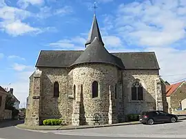 The church in Le Baizil