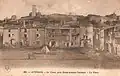 Fountain square and market cross, c. 1900