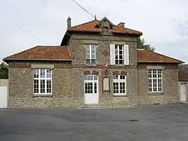 The town hall in Le Plessis-aux-Bois