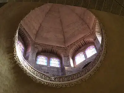 The lantern tower over the transept