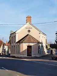 The town hall in Le Vaudoué