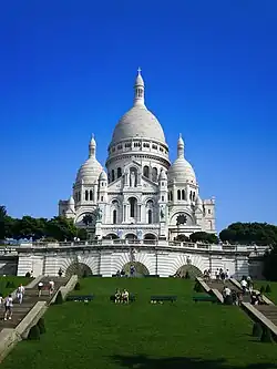 The Basilica of Sacré-Cœur, designed by Paul Abadie, (1874–1914)