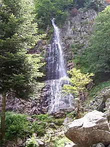 Saut du Gier waterfall