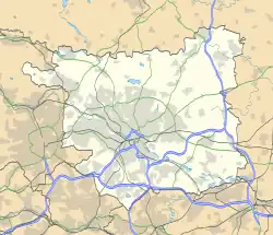 Micklefield is located in Leeds