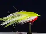 White and Chartreuse fur Deceiver