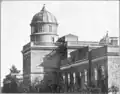 Leiden Observatory in 1861 from the north-west direction.