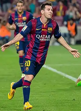 Lionel Messi is the record winner of the award having won it seven times in total.