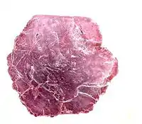 Lepidolite, Virgem da Lapa,  Minas Gerais, Brazil (size 2.4 x 2.1 x 0.7 cm)