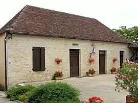 The town hall in Les Arques