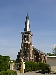 The church of Les Attaques