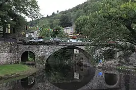 The bridge in Les Plantiers