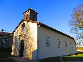 The church in Les Roises