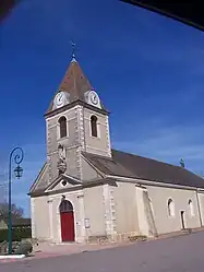 The church in Lessard-en-Bresse