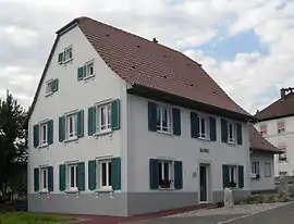 The town hall in Levoncourt