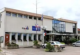 The town hall in Leyme