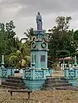 Town plaza in front of the Church