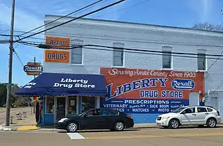 Liberty (Rexall) Drug Store, Main Street