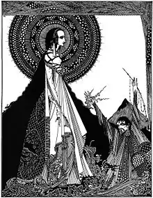 Illustration for Edgar Allan Poe's "Ligeia", 1923