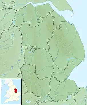 Battle of Gainsborough is located in Lincolnshire