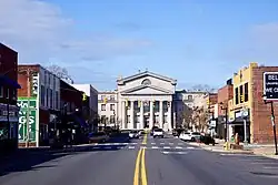 View along Main Street (NC 27)