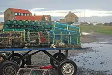 Lindisfarne lobster pots