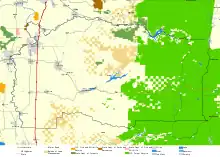 Map of Linn County