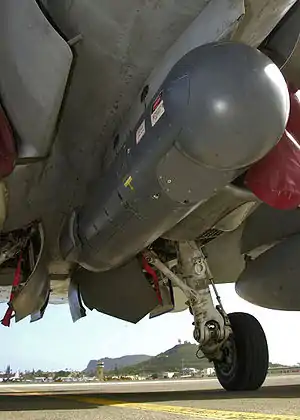 The LITENING targeting pod, which is today used by more than 20 international air forces