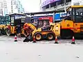 A LiuGong 375A skid-steer loader in Guilin, China.