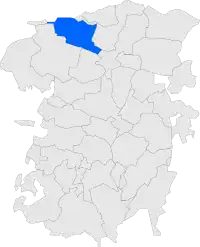 Map showing location within Berguedà