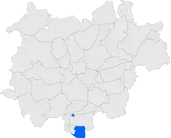 Location in Bages county