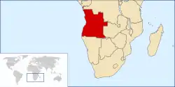 Portuguese West Africa in 1905–1975