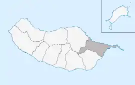 Location in Madeira