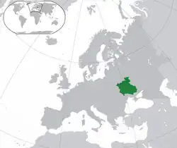 The Cossack Hetmanate in 1654