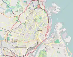 Østerport is located in Copenhagen